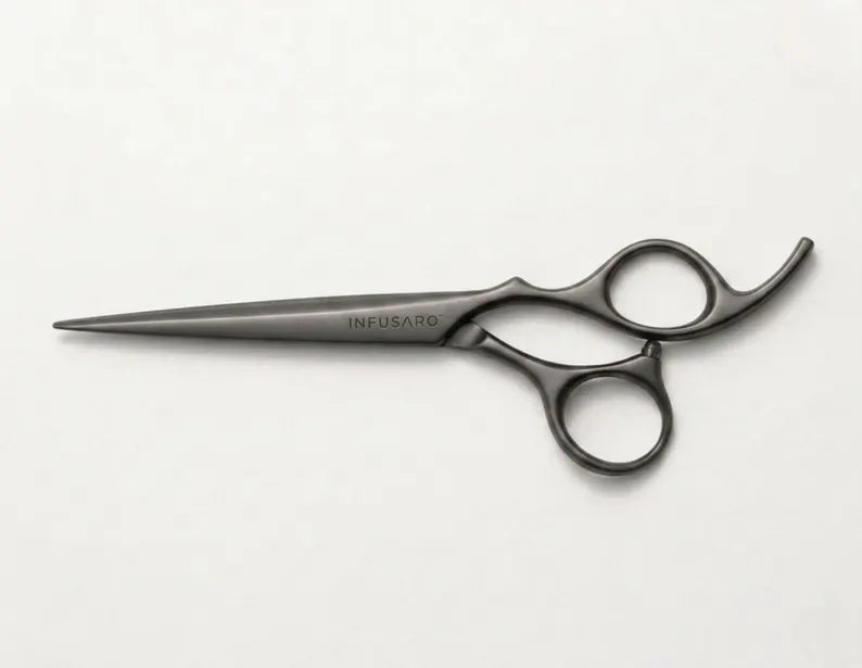 Prometheus 6" by Infusaro, Screwless Ball Bearing, Japanese ATS-314 Steel Barber Shears, Professional Hair Cutting Scissors for Stylists