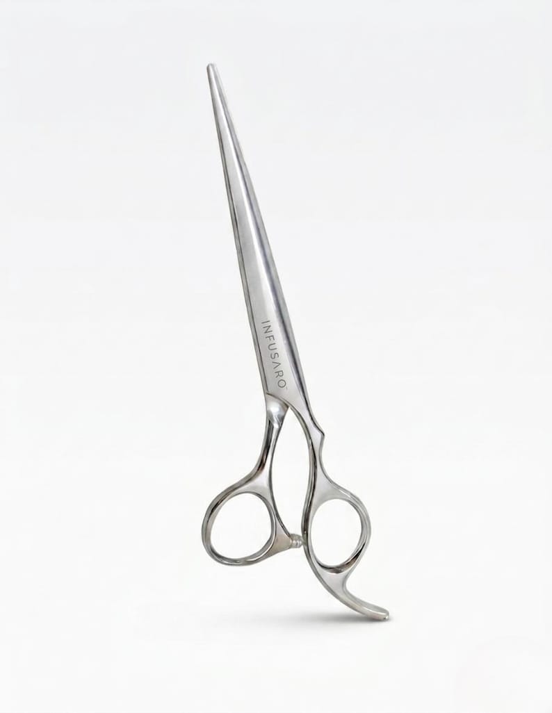 Prometheus 6" by Infusaro, Screwless Ball Bearing, Japanese ATS-314 Steel Barber Shears, Professional Hair Cutting Scissors for Stylists