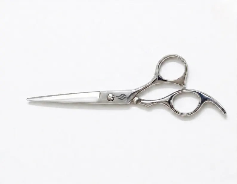 Prometheus 6" by Infusaro, Screwless Ball Bearing, Japanese ATS-314 Steel Barber Shears, Professional Hair Cutting Scissors for Stylists