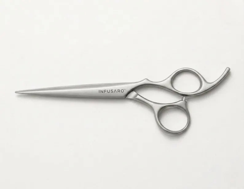Prometheus 6" by Infusaro, Screwless Ball Bearing, Japanese ATS-314 Steel Barber Shears, Professional Hair Cutting Scissors for Stylists